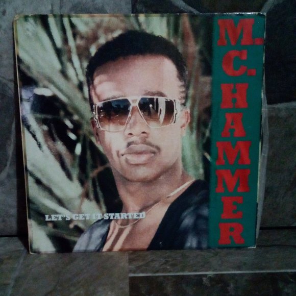 M.C. Hammer Let's Get Started Vinyl Record - Picture 1 of 4